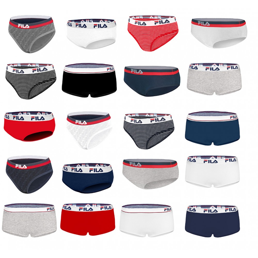 Boxer Shorty Femme Licence Sport compatible Fila Collection