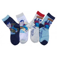Chaussettes Enfant Licence Comics Superhéros fantaisie -Assortiment modèles photos selon arrivages-