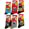 Chaussettes Enfant Licence Simpsons fantaisie -Assortiment modèles photos selon arrivages-