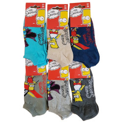 Chaussettes Enfant Licence Simpsons fantaisie -Assortiment modèles photos selon arrivages-