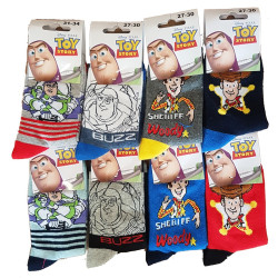 Chaussettes Enfant Licence TOY STORY fantaisie -Assortiment modèles photos selon arrivages-