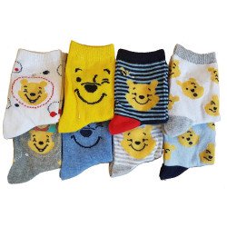 Chaussettes Enfant Licence WINNIE L'OURSON fantaisie -Assortiment modèles photos selon arrivages-