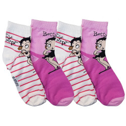 Chaussettes Enfant Licence BETTY BOOP fantaisie -Assortiment modèles photos selon arrivages-