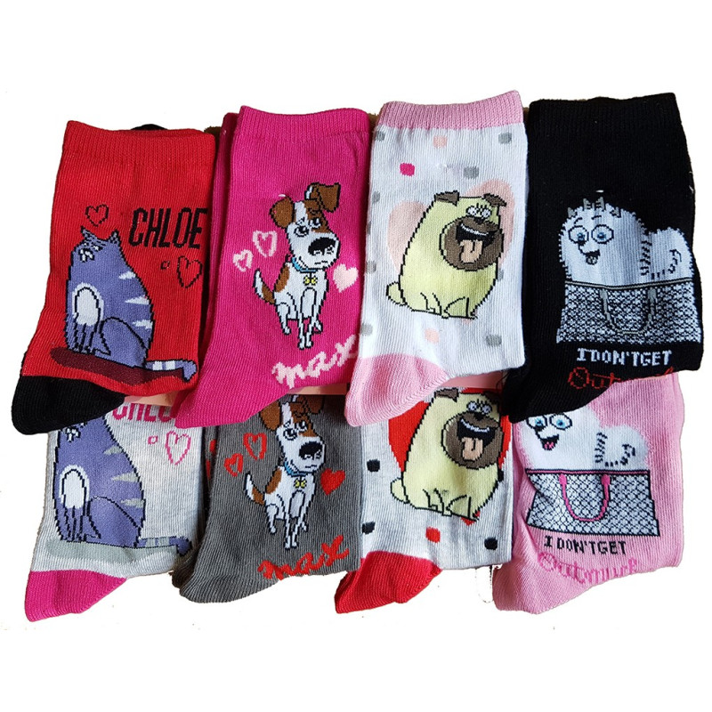 Chaussettes Enfant Licence COMME DES BETES fantaisie -Assortiment modèles photos selon arrivages-