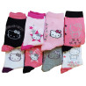 Chaussettes Enfant Licence HELLO KITTY fantaisie -Assortiment modèles photos selon arrivages-