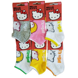 Chaussettes Enfant Licence HELLO KITTY fantaisie -Assortiment modèles photos selon arrivages-