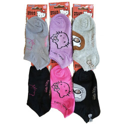 Chaussettes Enfant Licence HELLO KITTY fantaisie -Assortiment modèles photos selon arrivages-