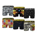 Boxer No Publik Featuring Pacman Homme Confort et Fantaisie en Coton -Assortiment modèles photos selon arrivages-