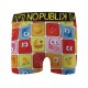 Boxer No Publik Featuring Pacman Homme Confort et Fantaisie en Coton -Assortiment modèles photos selon arrivages-