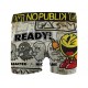 Boxer No Publik Featuring Pacman Homme Confort et Fantaisie en Coton -Assortiment modèles photos selon arrivages-