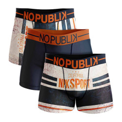 Boxer No Publik Homme Confort et Fantaisie en Microfibre -Assortiment modèles photos selon arrivages-