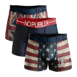 Boxer No Publik Homme Confort et Fantaisie en Microfibre -Assortiment modèles photos selon arrivages-