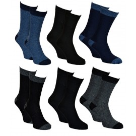 Chaussettes Homme  Avec Laine Vendues en Pack Confort et Chaleur