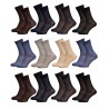 Chaussettes homme fil d'écosse - Assortiment modèles photos selon arrivages-