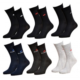 Chaussettes homme LOTTO Sport, Urbain, Confort en Coton -Assortiment modèles photos selon arrivages-