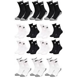 Chaussettes homme KAPPA Modèle Tennis -Assortiment modèles photos selon arrivages-