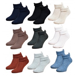 Chaussettes pour Femme Mi Saison Chaleur et Confort