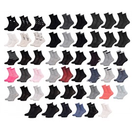 Chaussettes Femme Fantaisie Confort Coton Majoritaire