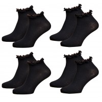 Chaussettes Femme Fantaisie Confort Coton Majoritaire