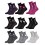 Chaussettes Femme Fantaisie Confort Coton Majoritaire