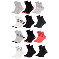 Chaussettes Femme Fantaisie Confort Coton Majoritaire