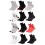 Chaussettes Femme Fantaisie Confort Coton Majoritaire