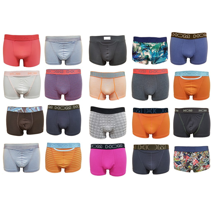 Boxer homme HOM Confort et Qualité Supérieure-Assortiment modèles photos selon arrivages-
