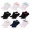 Chaussettes Femme Socquettes Tiges courtes Coton Majoritaire