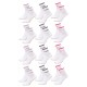 Chaussettes Femme KAPPA Modèle Tennis -Assortiment modèles photos selon arrivages-