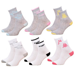 Chaussettes Femme KAPPA Sport, Urbain et confort -Assortiment modèles photos selon arrivages-