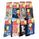 Chaussettes Enfant Licence Simpsons fantaisie -Assortiment modèles photos selon arrivages-