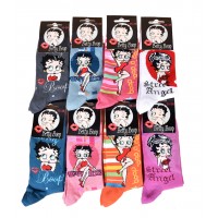 Chaussettes Enfant Licence BETTY BOOP fantaisie -Assortiment modèles photos selon arrivages-