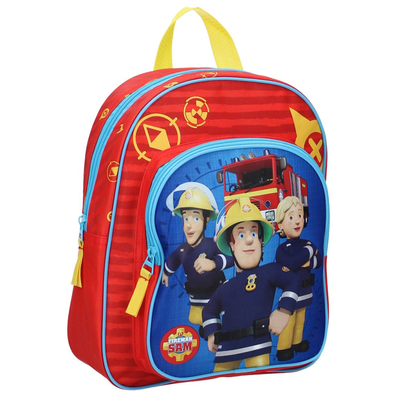 Sac à Dos (Bagages, Sacs, cartables, Trousses,Parapluie.) SAM LE POMPIER Fantaisie