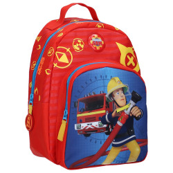 Sac à Dos (Bagages, Sacs, cartables, Trousses,Parapluie.) SAM LE POMPIER Fantaisie
