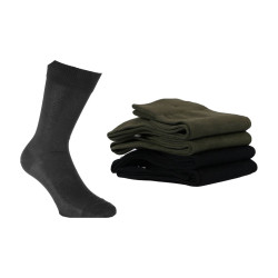 Chaussettes fil d'écosse homme lot de 4