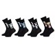 Chaussettes homme Lapins Crétins en Coton -Assortiment modèles photos selon arrivages-