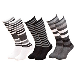 Chaussettes Hautes Fille Mi bas Coton Majoritaire