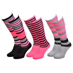 Chaussettes Hautes Fille Mi bas Coton Majoritaire