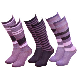 Chaussettes Hautes Fille Mi bas Coton Majoritaire