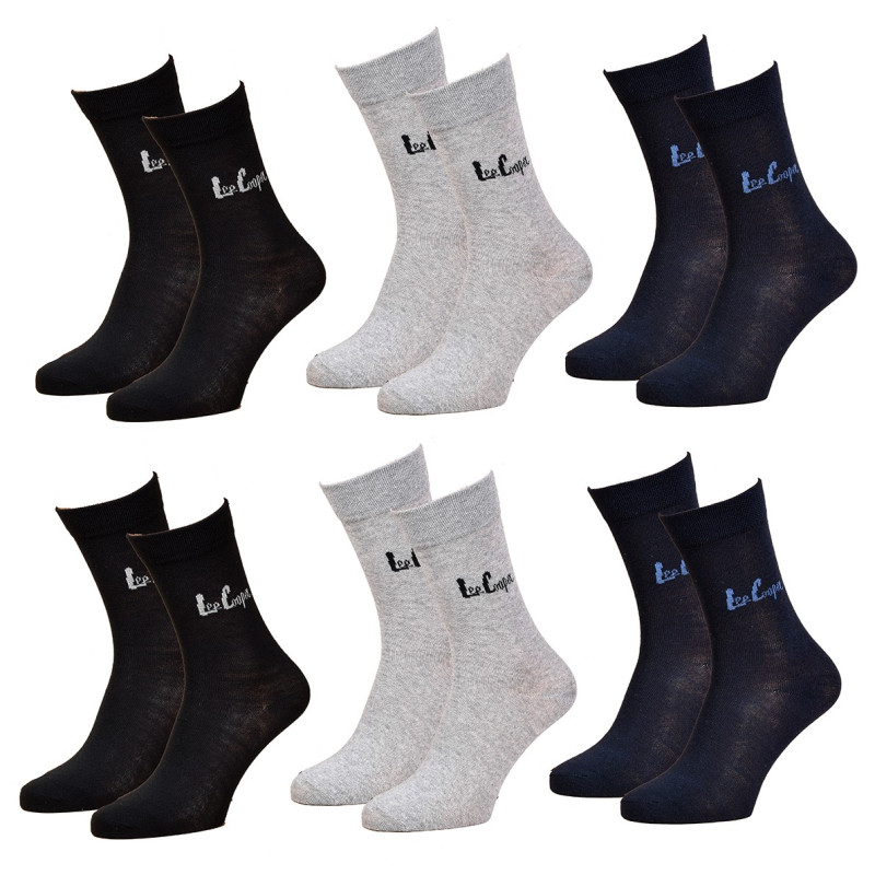 Chaussettes homme LEE COOPER Urbain, Confort en Coton -Assortiment modèles photos selon arrivages-
