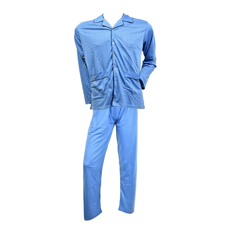 Ensemble pyjama homme boutonné Chaleur et Confort