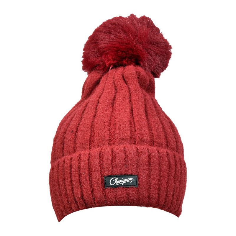 Bonnet Pompon CHEVIGNON Cachemire Ultra doux Doublure Polaire