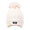 Bonnet Pompon CHEVIGNON Cachemire Ultra doux Doublure Polaire