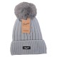 Bonnet Pompon CHEVIGNON Cachemire Ultra doux Doublure Polaire