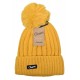Bonnet Pompon CHEVIGNON Cachemire Ultra doux Doublure Polaire