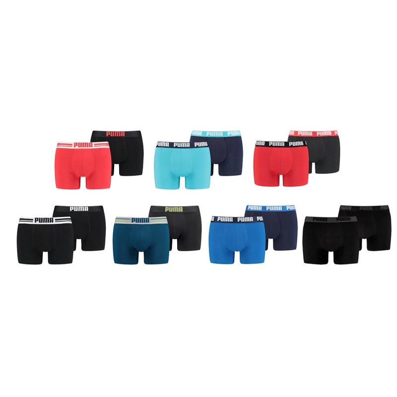 Boxer PUMA pour Homme Qualité et Confort -Assortiment modèles photos selon arrivages-