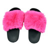 Pantoufles Mules pour Femme Fourrure Confort