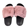 Pantoufles Mules pour Femme Fourrure Confort