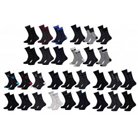 Chaussettes homme AZZARO Confort et qualité -Assortiment modèles photos selon arrivages-