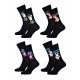 Chaussettes homme Lapins Crétins en Coton -Assortiment modèles photos selon arrivages-